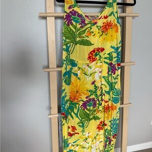 Vintage Jams World Yellow Floral dress
